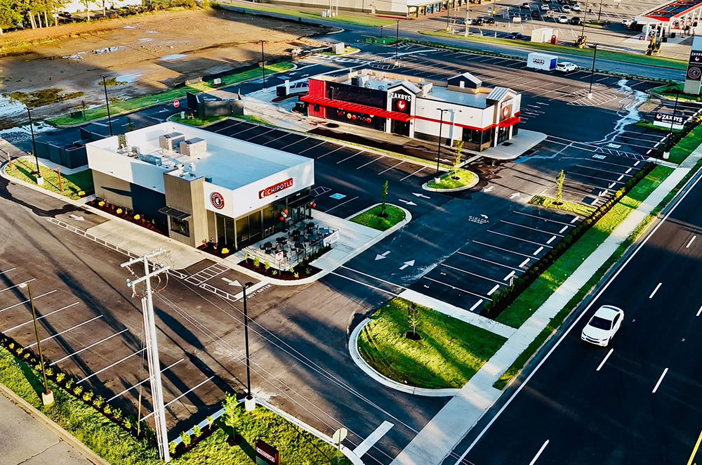 Chipotle & Zaxby’s Paving – Dyersburg, Tennessee (S.R. 78)